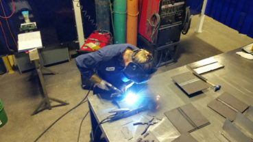 Welding a career through obstacles