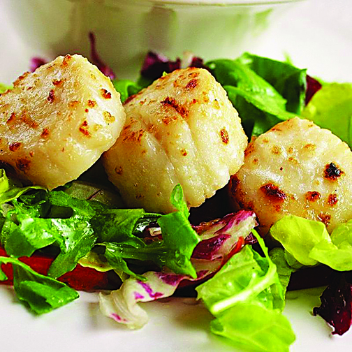 Broiled Scallops