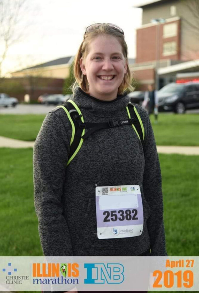 Local mom trains for Marathon