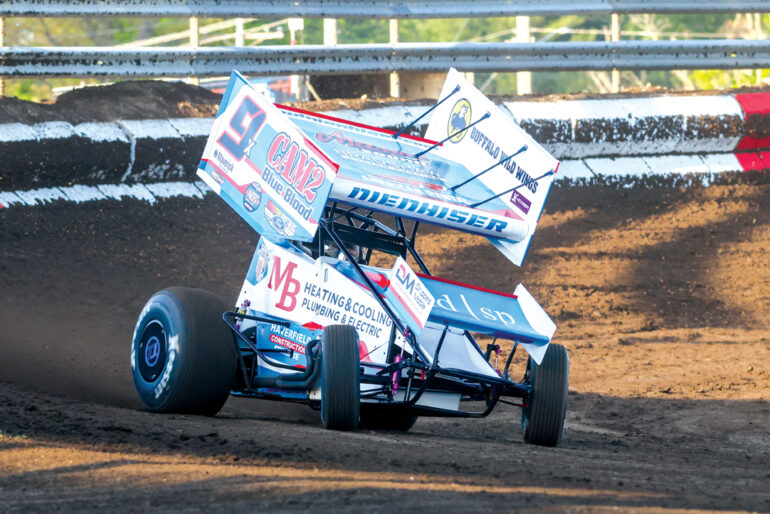 Local driver Paul Nienhiser, of Chapin.