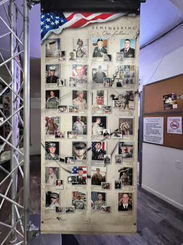 Exhibit to honor fallen open until June 10