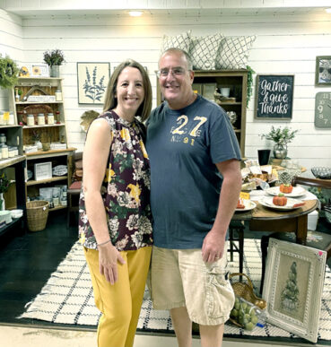 Antique mall owners celebrate grand reopening