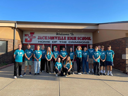 German students take in local sites