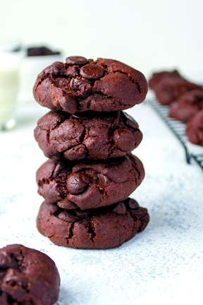 Double Chocolate Cookies