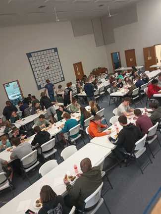 Coming together to feed high schoolers