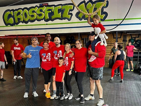 Carriage House Fitness participates in Chatham Strong challenge
