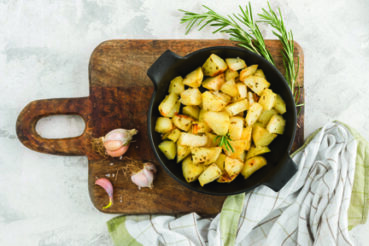 Garlic Herb Roasted Potatoes