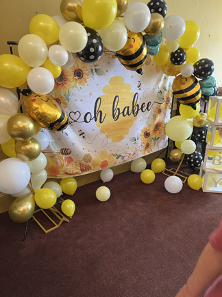 Celebrating bee-utiful new moms