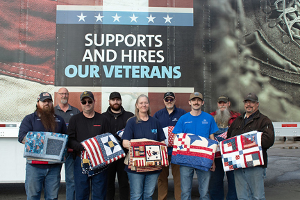 Dot Foods honors 12 veteran employees
