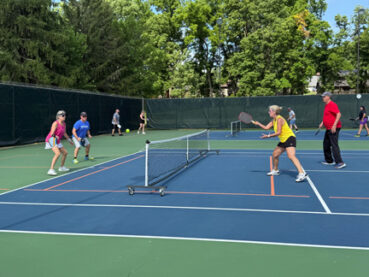 Kiwanis holds inaugural pickleball tourney
