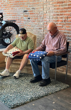 Scott County Vietnam vets receive quilts