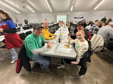 Annual Pancake & Sausage Day stays hot despite the cold
