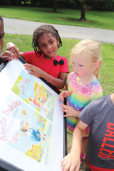Pohlman brings in the gold with a “Story Walk”