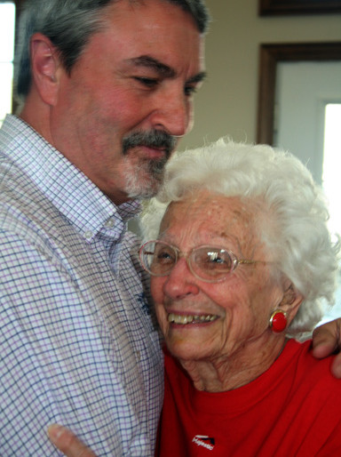 CNB Assist VP and his mother Helen Glisson