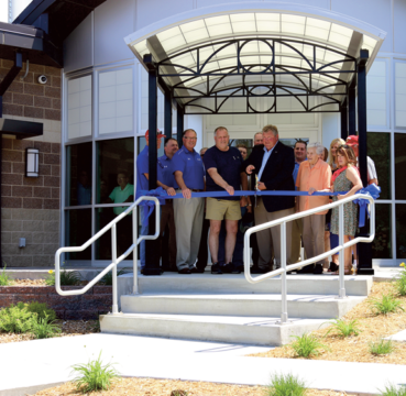 Water Plant Ribbon Cutting