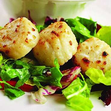 Broiled Scallops