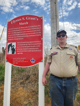 Eagle project honors Grant’s men
