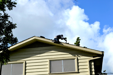 Dealing with home damage from storms